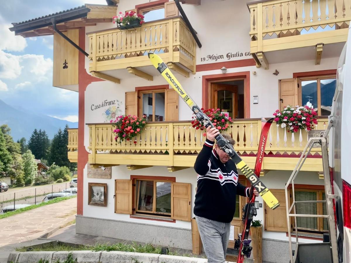 Casa Di Franz Hotel Vigo di Fassa Ngoại thất bức ảnh