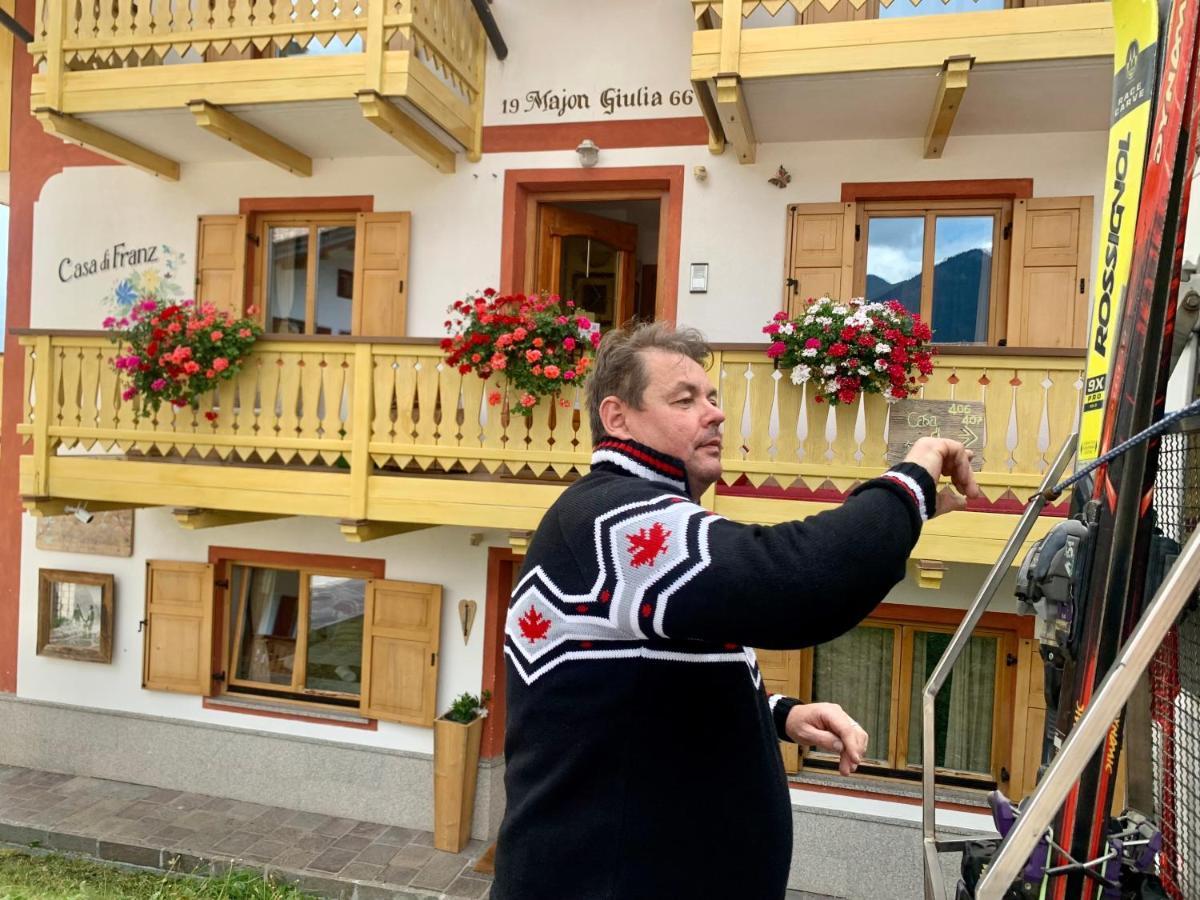 Casa Di Franz Hotel Vigo di Fassa Ngoại thất bức ảnh